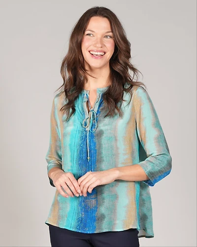 PRINTED BLOUSE
