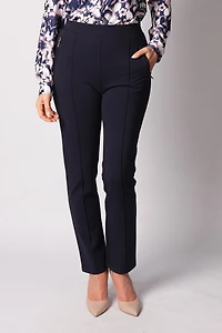 PANTALON PONTE AVEC FERMETURE ÉCLAIR  SUR POCHE