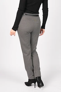 STRAIGHT-LEG KNIT TROUSERS