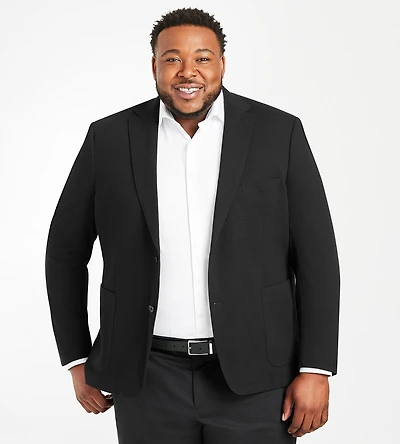 Modern Fit Textured Knit Sport Jacket