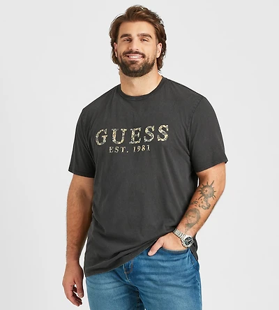 Textured Logo Tee