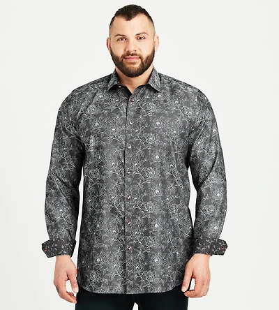 Tonal Jacquard Shirt