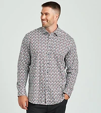 360 Stretch Floral Butterknit Shirt