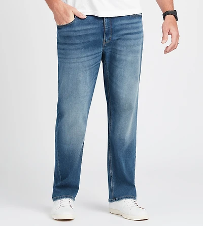 Relaxed Fit Medium Wash Jeans