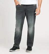 Relaxed Fit Grey Wash Jean