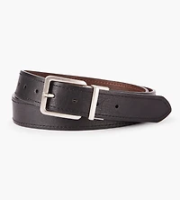Stitch Boarder Reversible Leather Belt