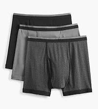 3-Pack Printed Boxer Briefs