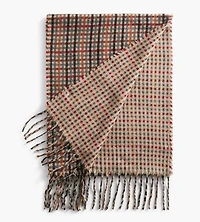 Gingham Check Scarf