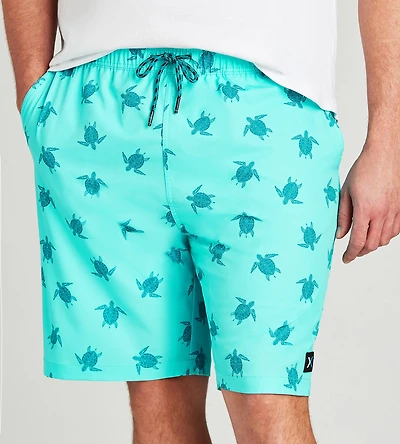 Turtle Print Swim Short