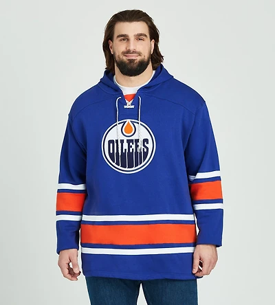 Edmonton Oilers NHL Lace-Up Hoodie