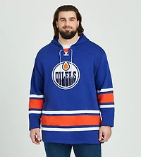 Edmonton Oilers NHL Lace-Up Hoodie