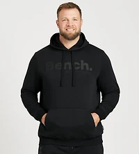 Raised Rubber Print Hoodie