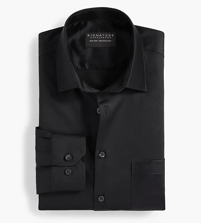 Classic Fit Non-Iron Sateen Dress Shirt