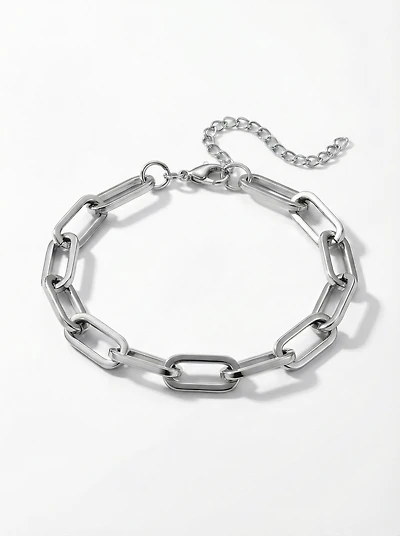 Bracelet chaîne argent