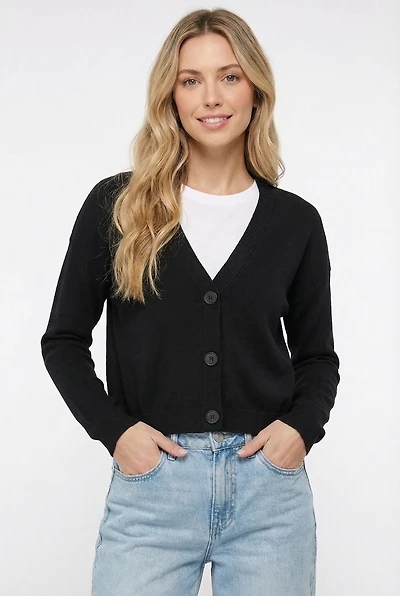 Le cardigan noir