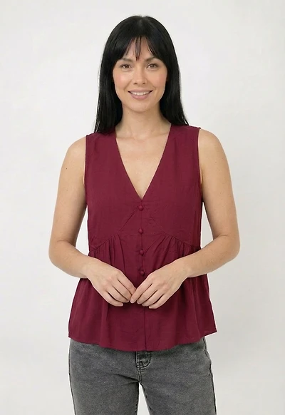 Camisole boutonnée