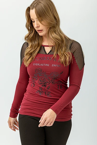 Le t-shirt manches longues Dutchess & diva « Everlasting empire »