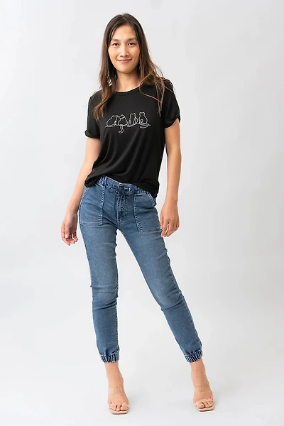 Le jeans jogger | Modèle Jade