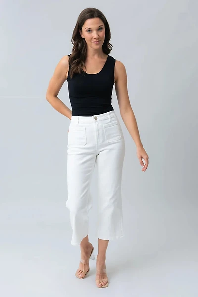 Le jeans large écourté | Modèle Lily