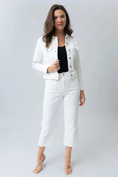 Le jeans large écourté | Modèle Lily