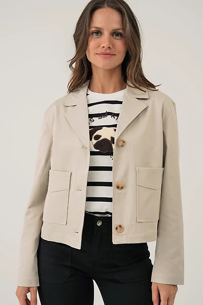 Le blazer court léger