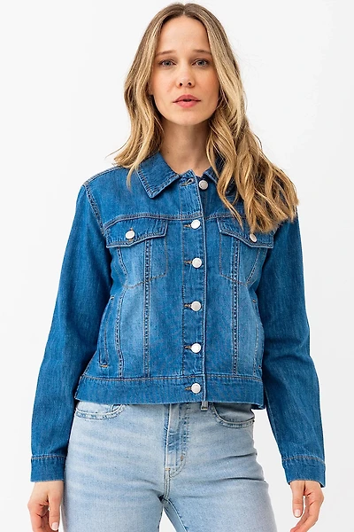 La veste en denim classique
