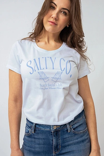 Le t-shirt imprimé « Salty Co. »