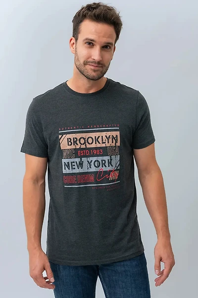 Le t-shirt imprimé « Brooklyn NY »