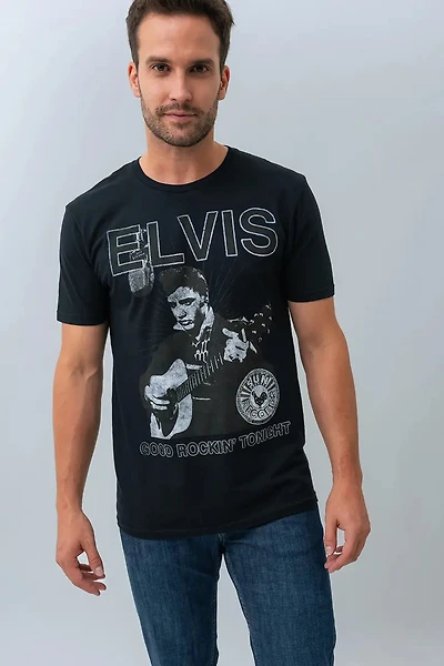 Le t-shirt imprimé « Elvis »