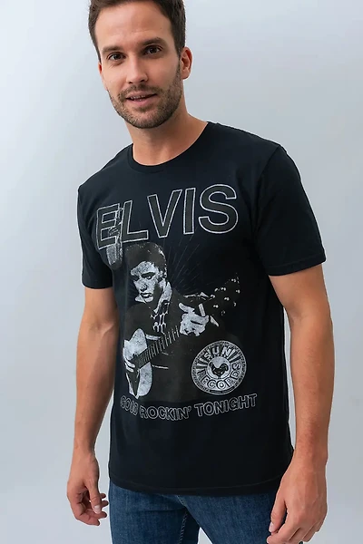 Le t-shirt imprimé « Elvis »