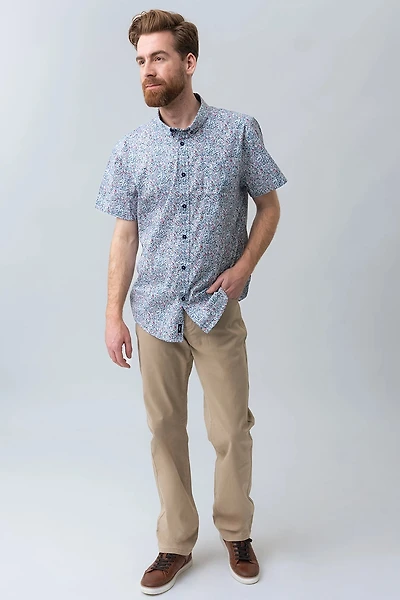 Le pantalon droit uni | Modèle Tremblay