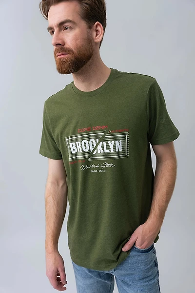 Le t-shirt imprimé « Brooklyn »