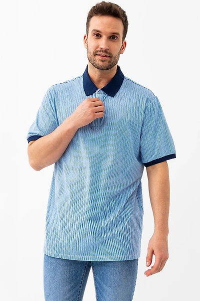 Le polo imprimé all-over