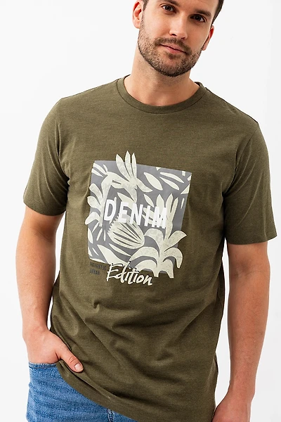 Le t-shirt imprimé Denim Edition