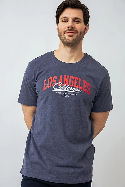 Le t-shirt imprimé « Los Angeles »