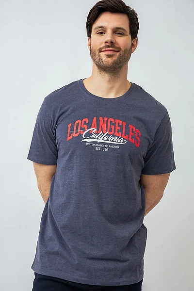 Le t-shirt imprimé « Los Angeles »