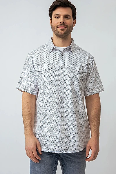 La chemise imprimée all-over