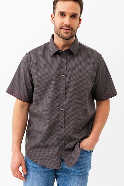 La chemise imprimée all-over
