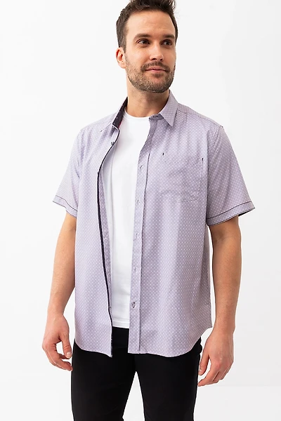 La chemise imprimée all-over