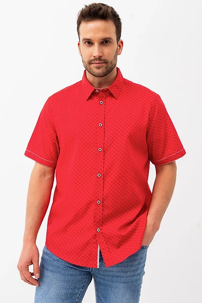La chemise imprimée all-over