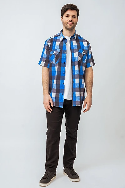 Le pantalon étroit extensible | Modèle Brad slim
