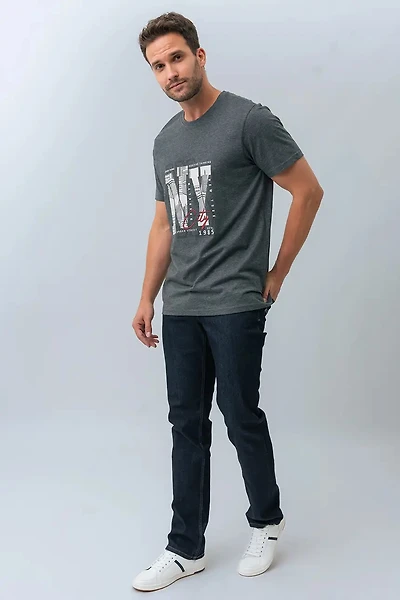 Le jeans étroit foncé | Modèle Brad slim