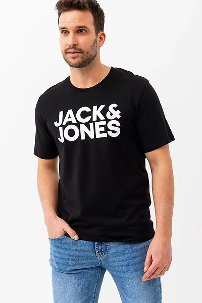 Le t-shirt uni logo Jack & Jones