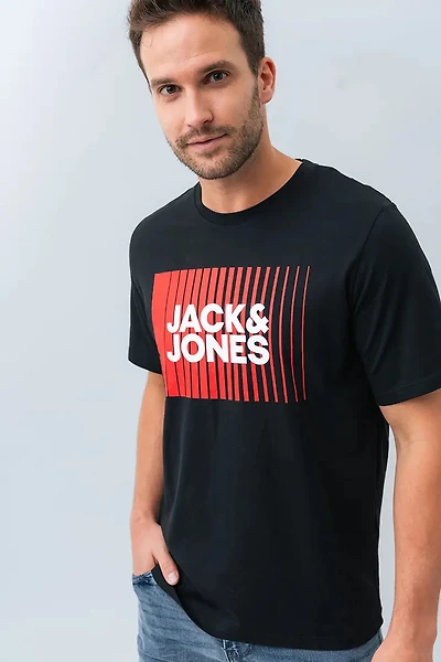 Le t-shirt Jack & Jones logo 2 tons