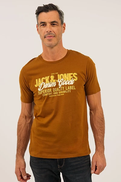 Le t-shirt imprimé logo “Denim Goods”