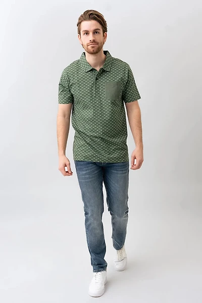 Le jeans bleu étroit | Modèle NIKKO