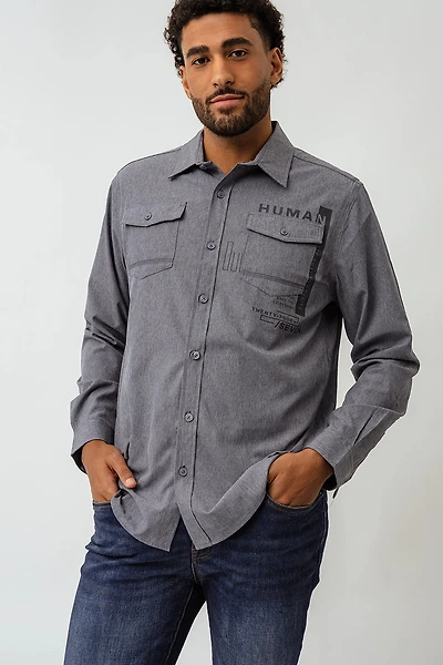 La chemise ultra légère « Human »