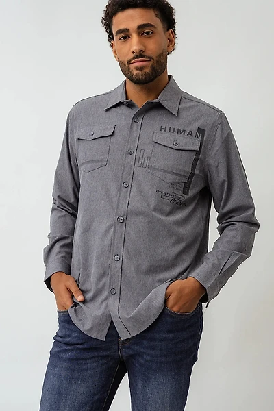 La chemise ultra légère « Human »