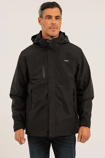 Le manteau coquille et doublure 3 en 1 | Modèle Joseph