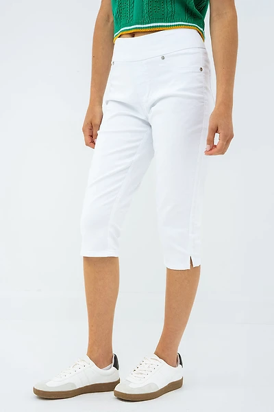 Le capri blanc pull-on | Lois Modèle Liette